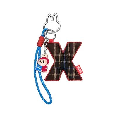 Popmart The Monster Pin For Love Series Limited Edition | Letter Pendant N-Z with Pins Keychain - 10cm Kasing Lung Zimomo Labubu Toy Collection