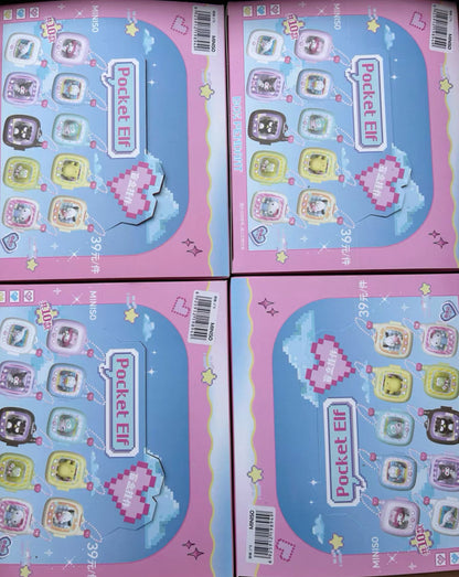 Miniso x Sanrio Characters Pocket Elf Series | Hello Kitty My Melody Kuromi Cinnamoroll Pompompurin Pochacco Keroppi Bad Badtz Maru Hangyodon AhirunoPekkle - Kawaii Collectable Toys Toy Collection - KawaiiGiftLand