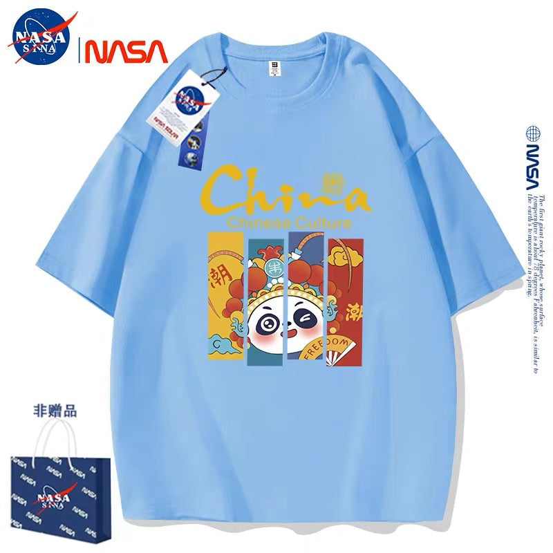 Cute Animals Panda Style T-Shirt Series | Chinese Style Panda Part2 - Kawaii Fashion Items for Child & Adult