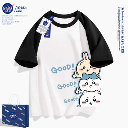 Japanese Cartoon ChiiKawa Casual Style T-Shirt Series | 3 Chiikawa Good! - Kawaii Fashion Items