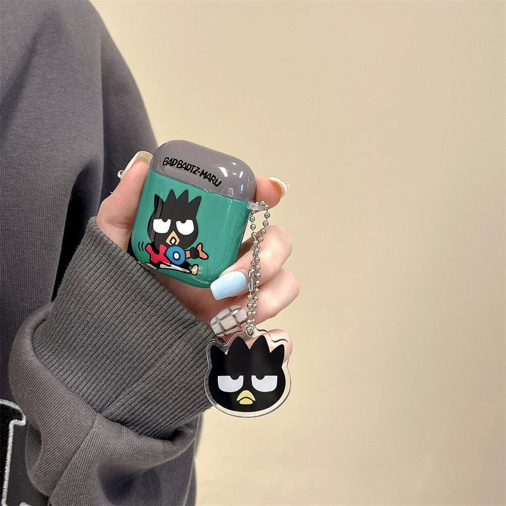 Japanese Cartoon XO Bad Badtz Maru AirPods AirPodsPro AirPods3 Case