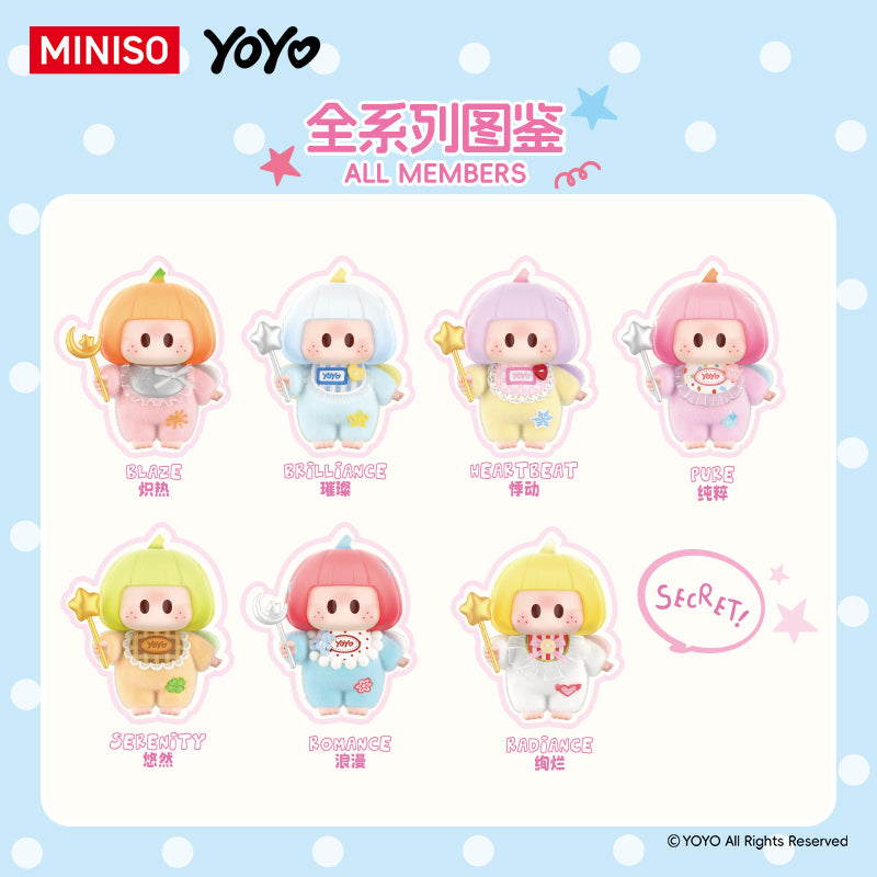 YOYO Chan Doll | Yoyo Angel Baby - Plush Vinly Keychain Pendant Blind Box