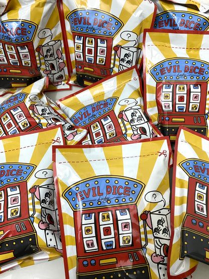 ABAO Blind Bag Series 1 | Evil Dice Baby - Vinyl Figure Keychain Collectable Toys Mystery Blind Bag