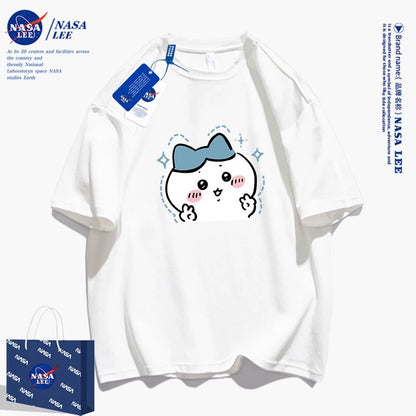 Japanese Cartoon ChiiKawa Casual Style T-Shirt Series | Hachiware Yeah - Kawaii Fashion Items