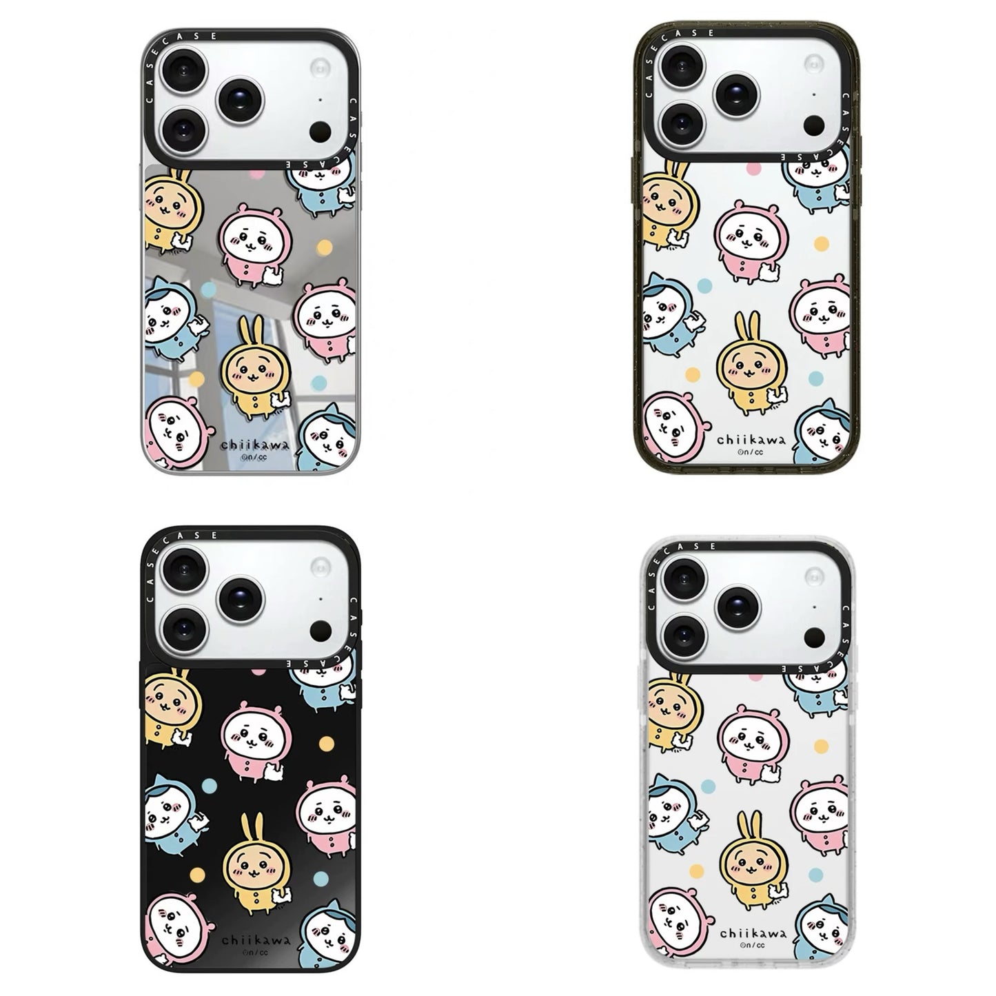 Japanese Cartoon ChiiKawa Phone Case | Pajamas Party 5 Case Styles - iPhone Case 12 13 14 15 16 17 Pro Promax