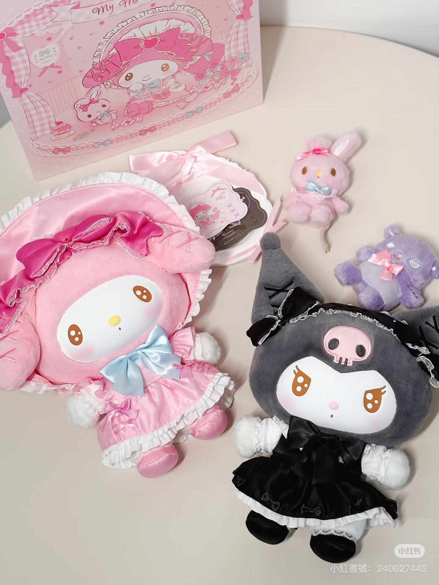 Top Toy Sanrio Sweet Fairy Tale | My Melody Kuromi Sweet Lolita Gothic Style - Plush Vinyl Collectable Toys