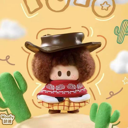 YOYO Chan x Toy Story Doll | Yoyo Lovely with You - Plush Vinyl Keychain Pendant Blind Box