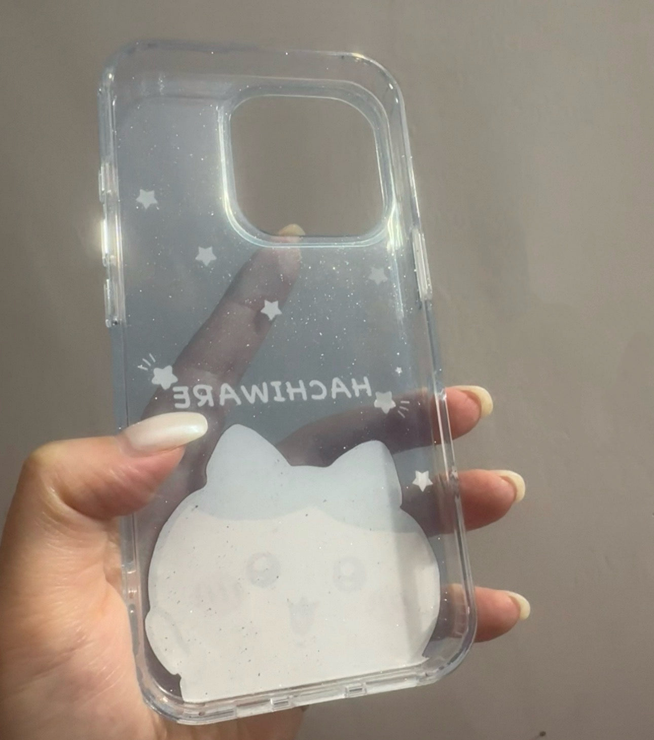 Japanese Cartoon ChiiKawa Gittler Colour Clear Case with Phone Strape | Say Hi Chiikawa Hachiware Usagi Momonga - iPhone Case Plus SE2 11 12 13 14 15 16 16e 17 17e Pro Promax 12mini 13mini
