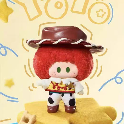 YOYO Chan x Toy Story Doll | Yoyo Lovely with You - Plush Vinyl Keychain Pendant Blind Box