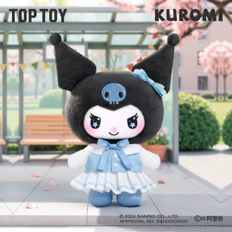 TopToy Sanrio Characters Kuromi | School Life Uniform - Collectable Toys Mystery Blind Box KawaiiGiftLand