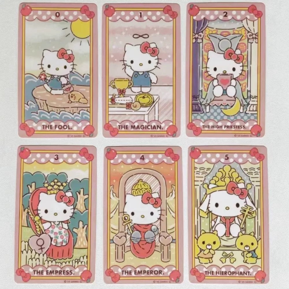 Sanrio Hello Kitty Luna Tarot Card - Kawaii Collection