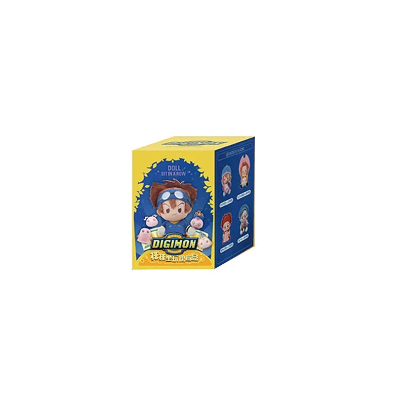 Digimon Adventure Digital Monster Chosen Children Part 1 Plush Keychain I Koromon Tunomon Pyocomon Mochimon Tanemon Pukamon Tokomon Nyaromon - Charm with Plastic Box Mystery Blind Box KawaiiGiftLand