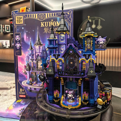 Sanrio Kuromi Building Toy | Purple Crystal-Like Castle - Limited Edition