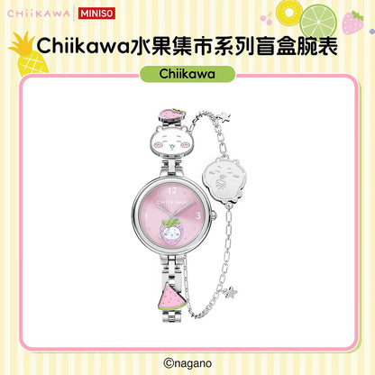 ChiiKawa X Miniso Fruit Market Series Fruit Market Watch Blind Box | ChiiKawa Hachiware Usagi 7 Styles - Kawaii Items Room Decoration doll