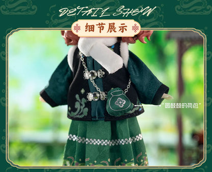 Simon Toys Chinese Traditional Outfits Set | Special Colour of Snake Year - 1/12 ob11 11cm BJD Doll Ball Joint Doll