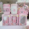 Kanahei X Miniso | Coffee Cup Usagi Piske Pink Rabbit White Chicken - 320ml Kawaii items Room Decoration