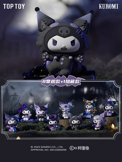 Sanrio X Top Toy Characters | Kuromi Werewolves of Miller's Hollow Halloween Series - Kawaii Collectable Toys Mystery Blind Box 