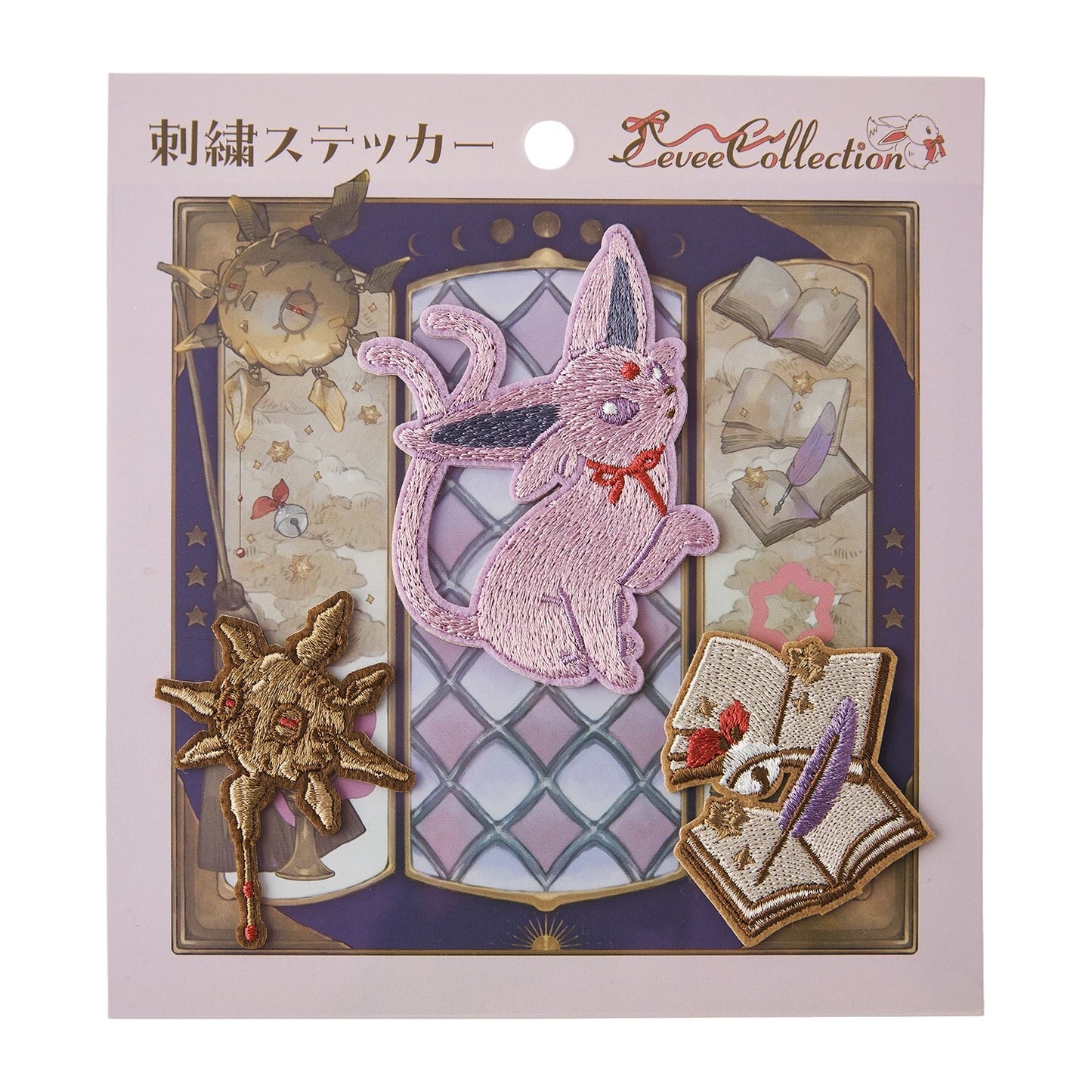 Japan Cartoon Pokemon Eevee Evolution Series Embroidery Sticker | Eevee Vaporeon Jolteon Flareon Espeon Umbreon Leafeon Glaceon Sylveon - Evolve Anime Collectable Kawaii Item