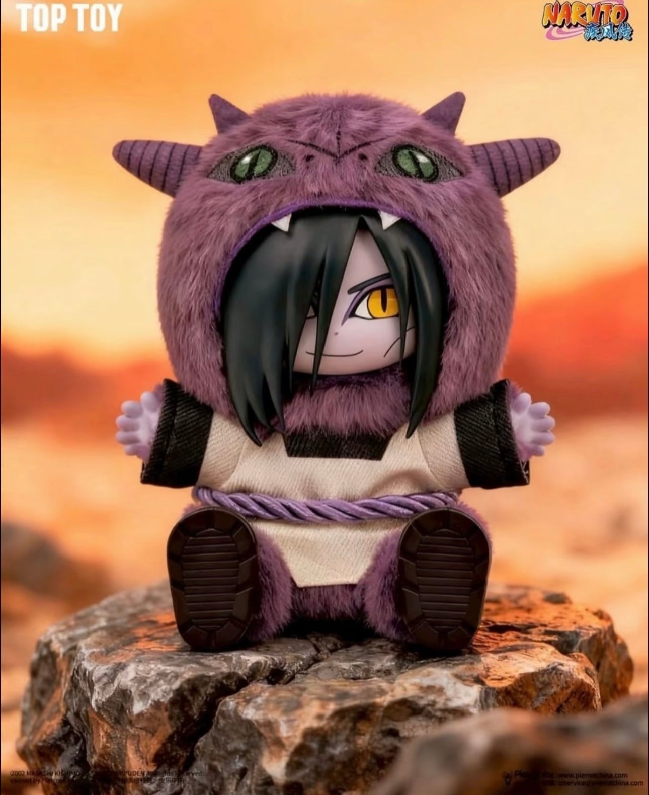 [Pre-order] TopToy X Naruto Ninja Part 2 Series Limited Edition | Naruto Shippuuden Cute Beast Naruto Sasuke Itachi Orochimaru Jiraiya Tsunade Kurama - Vinyl Face Plush Doll Figure Keychain Collectable Toys Mystery Blind Box