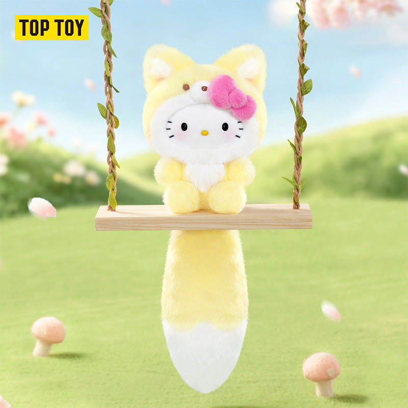 TOPTOY x Sanrio Hello Kitty | Healing Forest Series - Plush Vinly Keychain Pendant Blind Box