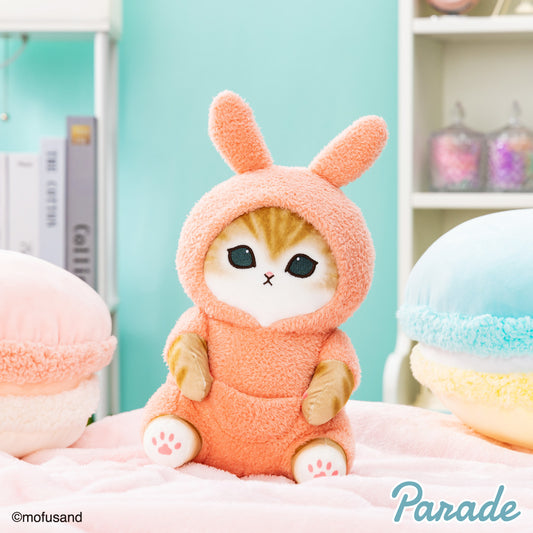 Japan Mofusand Pajamas Series | Mofusand Cat Wearing Animal One Piece Pajamas Cute Big Plush Doll - Kawaii items Room Decoration Doll