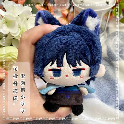 Game Character Genshin Keychain | Wanderer Kamisato Ayato Cute Kawaii 12cm Doll - Cute Kawaii Item