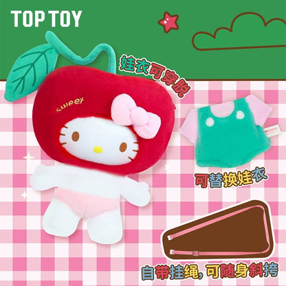 TopToy Sanrio Characters Cherry Hello Kitty Plush Doll Body Can Move - Collectable Kawaii Toys