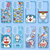 日本の漫画 青いロボット猫 | ドラえもん かわいい8種類 - スマホケース Samsung Galaxy S26 S25 S24 S23 S22 S21 FE Ultra Edge