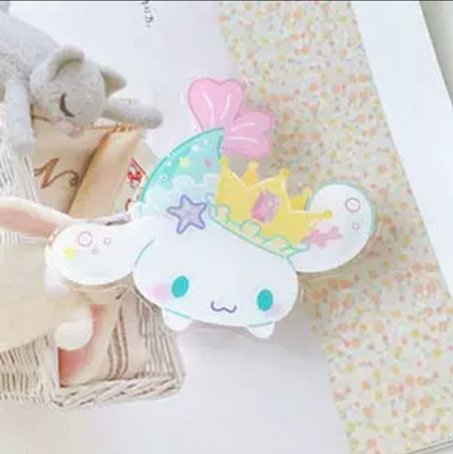 Japanese Cartoon Pastel Mermaid |  My Melody Kuromi Cinnamoroll Pompompurin Pochacco Hangyodon Phone Stand