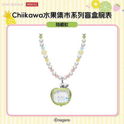 ChiiKawa X Miniso Fruit Market Series Fruit Market Watch Blind Box | ChiiKawa Hachiware Usagi 7 Styles - Kawaii Items Room Decoration doll