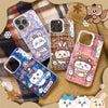 Japanese Cartoon ChiiKawa Best Wishes Winter Laser Case | ChiiKawa Hachiware Usagi Momonga - iPhone Case 11 12 13 14 15 16 16e 17 17e Pro Promax