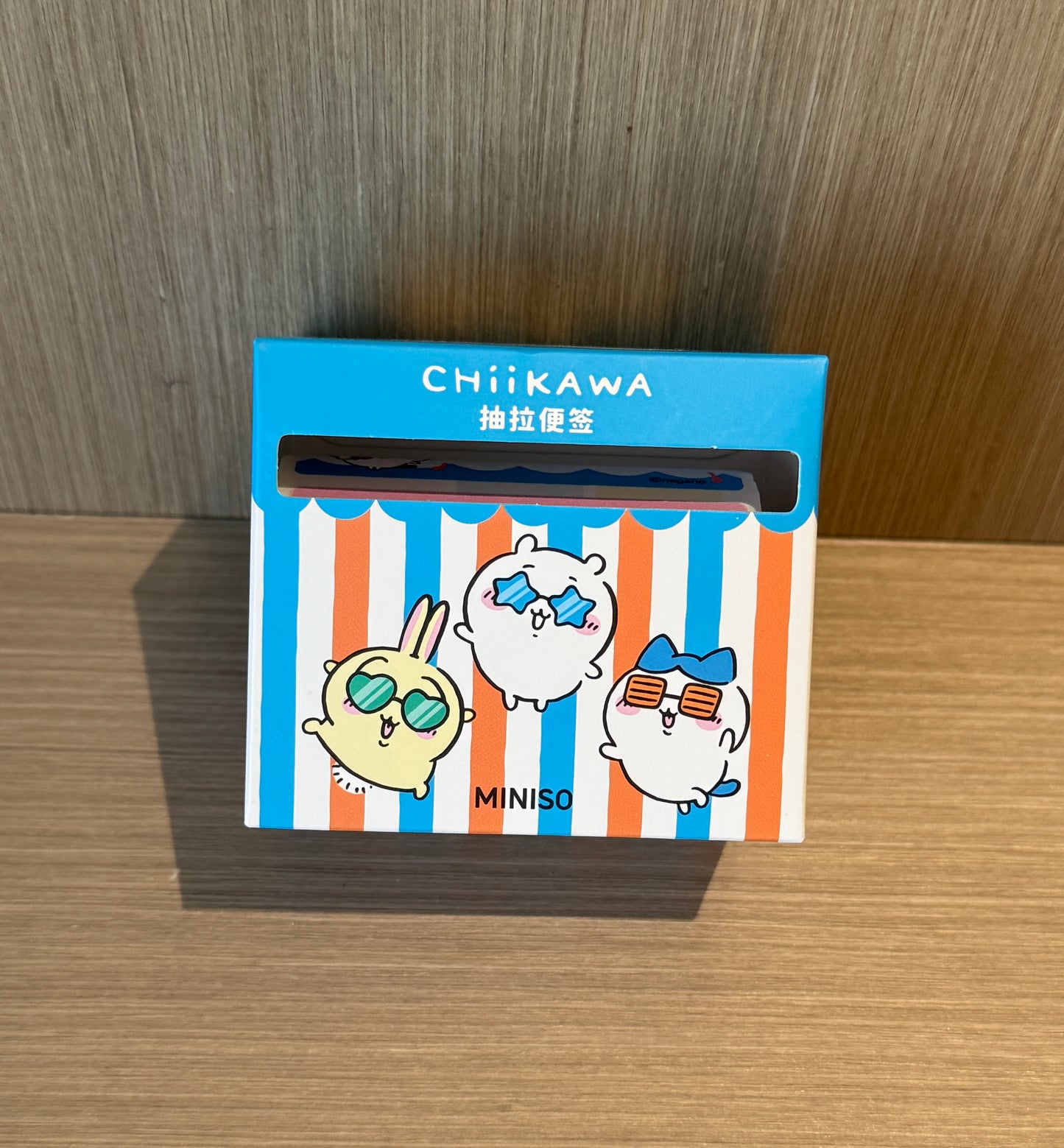 ChiiKawa X Miniso Hot Summer Series | ChiiKawa Hachiware Usagi Cute Icon Memo Pad - Kawaii Items Room Decoration