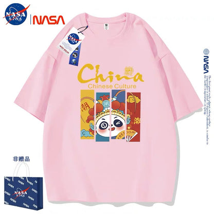 Cute Animals Panda Style T-Shirt Series | Chinese Style Panda Part1 - Kawaii Fashion Items for Child & Adult Matching outfits for Parents and Children