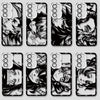 日本語アニメ 鬼滅の刃 白黒デッサン風 | 炭治郎 善逸 冨岡義勇 煉獄杏寿郎 禰豆子 伊之助 甘露寺 胡蝶しのぶ - スマホケース Samsung Galaxy S26 S25 S24 S23 S22 S21 FE Ultra Edge