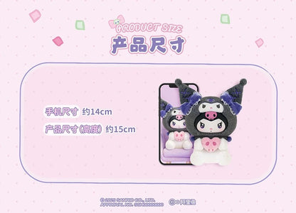 TopToy Sanrio Characters Kuromi Party | Hello Kitty My Melody Piano Kuromi Cinnamoroll Pompompurin Pochacco Hangyodon - Collectable Toys Mystery Blind Box