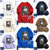 ちいかわ Tシャツシリーズ | 夜空とハチワレ（前後プリント）- 可愛いファッションアイテム