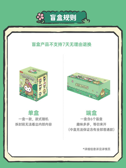 Miniso Sanrio Characters Chill Capybara | Hello Kitty Little Twin Stars My Melody Kuromi Cinnamoroll Pompompurin Pochacco - Collectable Toys Mystery Blind Box