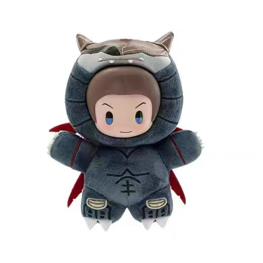 Miniso x Digimon Adventure Digital Monster Plush Keychain | King of Beast Tamers Digimon 003 - Plush Vinyl Keychain Pendant Blind Box