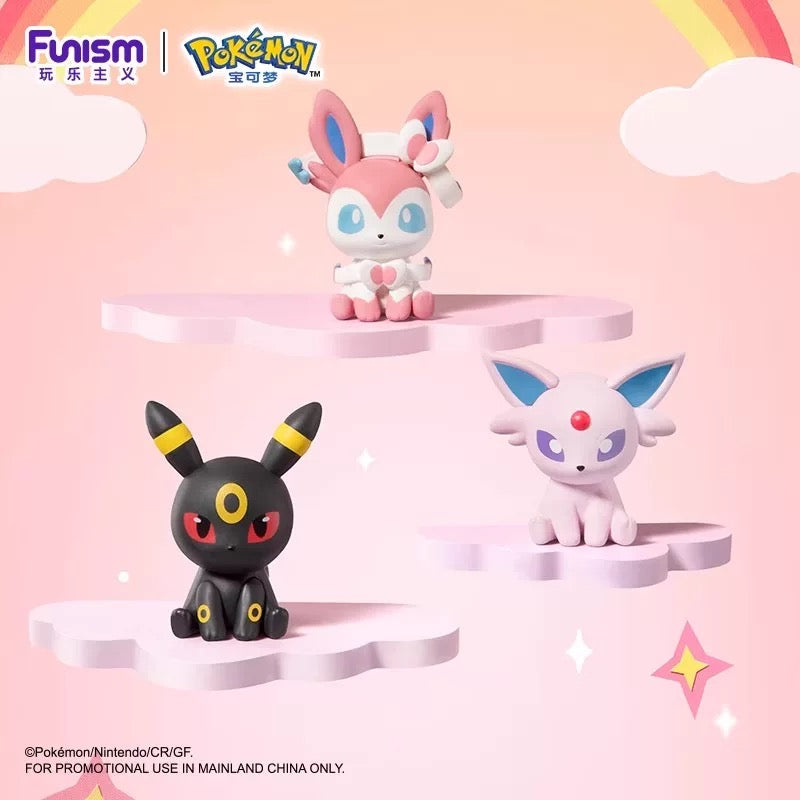 Japan Cartoon Pokemon Little Adventures Part 2 Eevee Evolution with PokeBall | Eevee Vaporeon Jolteon Flareon Espeon Umbreon Leafeon Glaceon Sylveon - Mascot Plush Doll  Kawaii Decoration KawaiiGiftLand