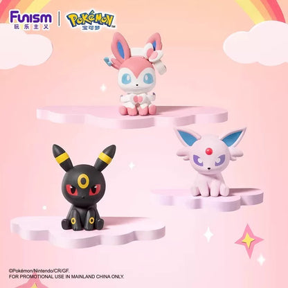 Japan Cartoon Pokemon Little Adventures Part 2 Eevee Evolution with PokeBall | Eevee Vaporeon Jolteon Flareon Espeon Umbreon Leafeon Glaceon Sylveon - Mascot Plush Doll  Kawaii Decoration KawaiiGiftLand