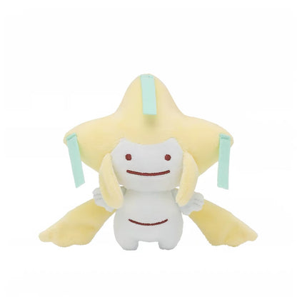 Japan Cartoon Pokemon Center Ditto Crossover Part 5 | Exeggutor Shaymin Magnemite Pichu Raichu Jirachi Wobbuffet Whimsicott Gloom Alolan Vulpix - Mascot Mini Plush Doll