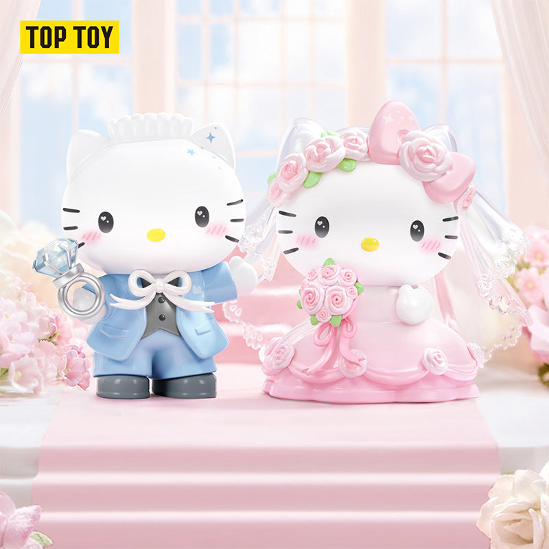 TOPTOY Hello Kitty and Dear Daniel Century Wedding Series blind box figure
