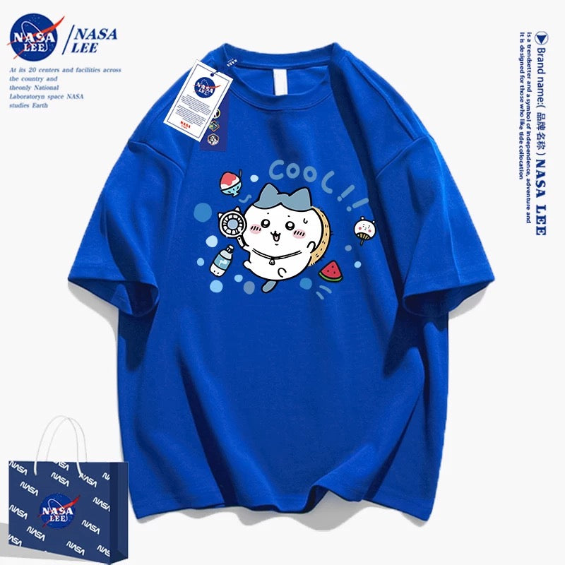 Japanese Cartoon ChiiKawa Casual Style T-Shirt Series | Summer Cool Hachiware - Kawaii Fashion Items