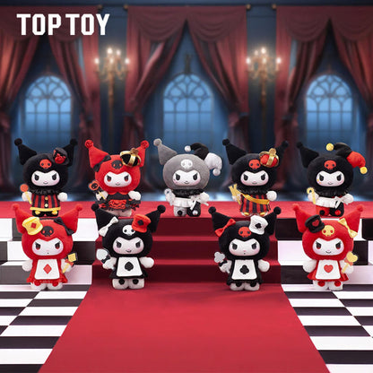 TOPTOY x Kuromi | Poker Kingdom Series - Plush Vinyl Keychain Pendant Blind Box