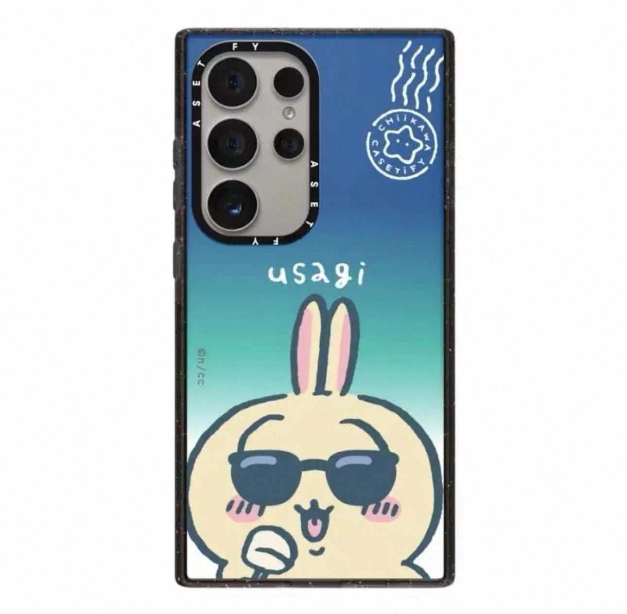 Japanese Cartoon ChiiKawa Acrylic Phone Case | Hachiware Usagi Summer Time Sunglasses - Phone Case Samsung Galaxy S25 S24 S23 S22 Ultra KawaiiGiftLand