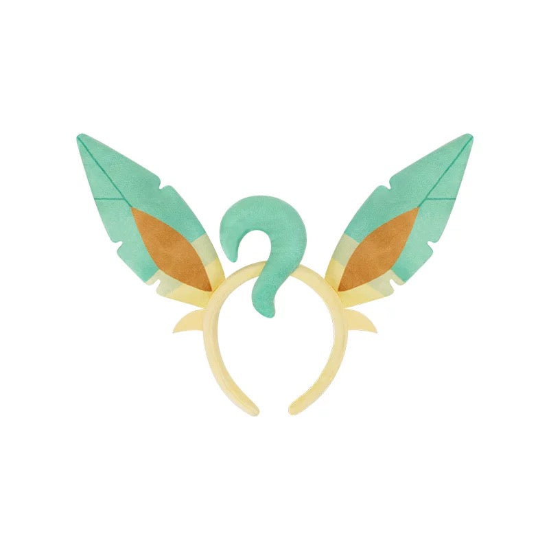Japan Cartoon Pokemon Eevee Evolution Series Cute Headband | Eevee Vaporeon Jolteon Flareon Espeon Umbreon Leafeon Glaceon Sylveon - Evolve Anime Collectable Kawaii Makeup Facial Hairband