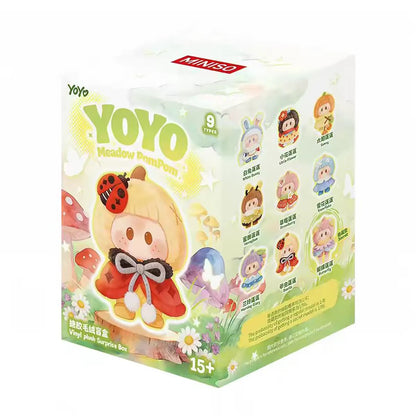 YOYO Chan Doll | Yoyo Meadow PomPom Garden - Plush Vinyl Keychain Pendant Blind Box