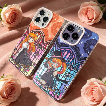 Japanese Comic Saint Tail Laser Case | Part1 2 Styles - Phone Case Samsung Galaxy S26 S25 S24 S23 S22 S21 FE Ultra Edge