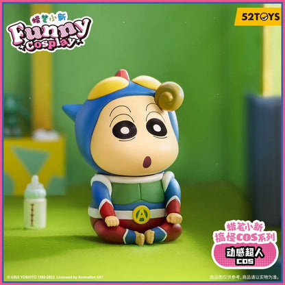 52TOYS Crayon Shin-chan Funny Cosplay Series - Action Kamen Cosplay blind box figure