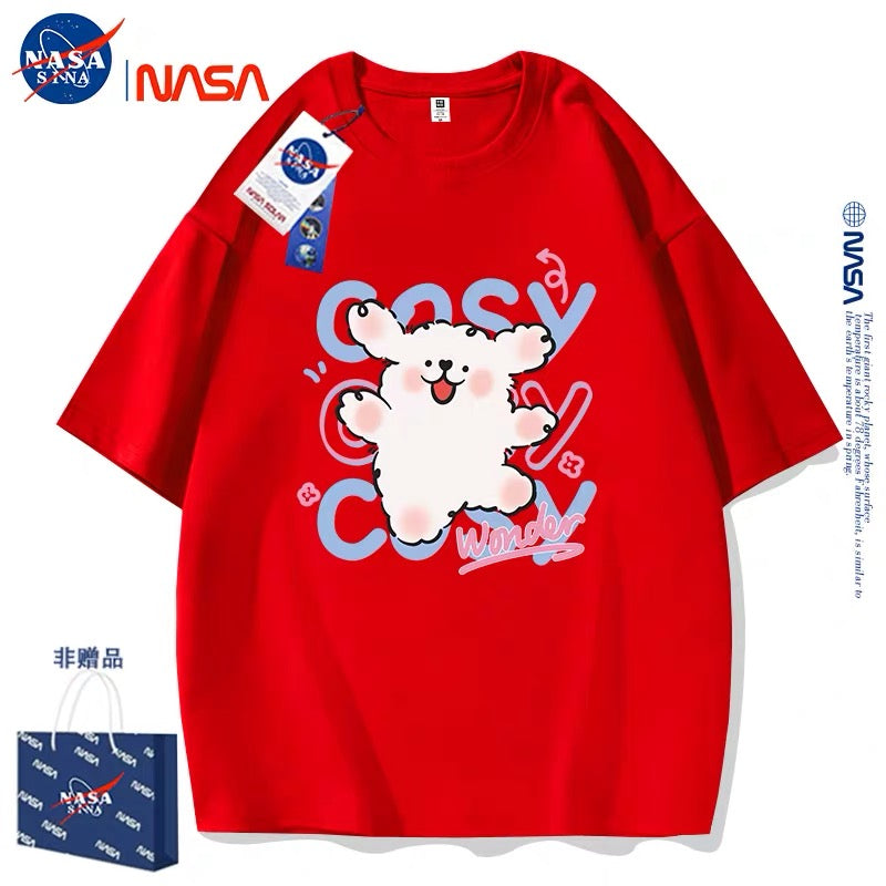 Cute Cartoon Doggie Maltese Puppy Style T-Shirt Series | Say Hello with Smile Part1 - Kawaii Fashion Items for Child & Adult